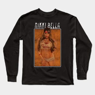 Vintage Wwe Nikki Bella Long Sleeve T-Shirt